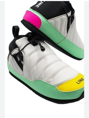 LINE Apres Bootie 1.0 in White, Yellow & Mint